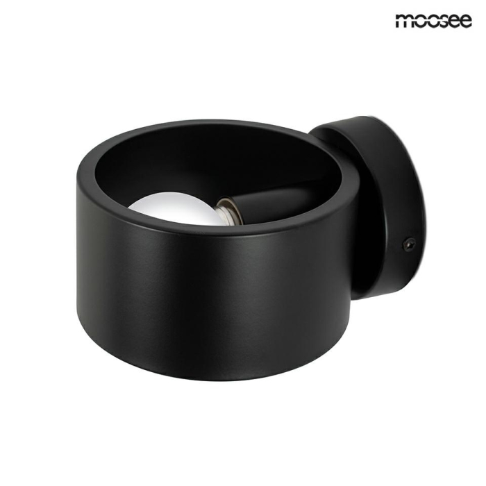 MOOSEE lampa ścienna ARRO czarna (MSE1501100130)