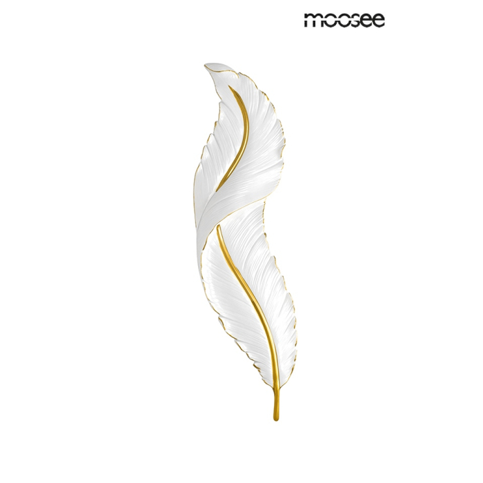 MOOSEE lampa ścienna IKAR 60  biała / złota (MSE010100386)