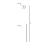 MOOSEE lampa wisząca OMBRE 80 złota (MSE1501100136)