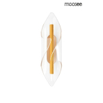 MOOSEE lampa ścienna FROST złota (MSE010100375)