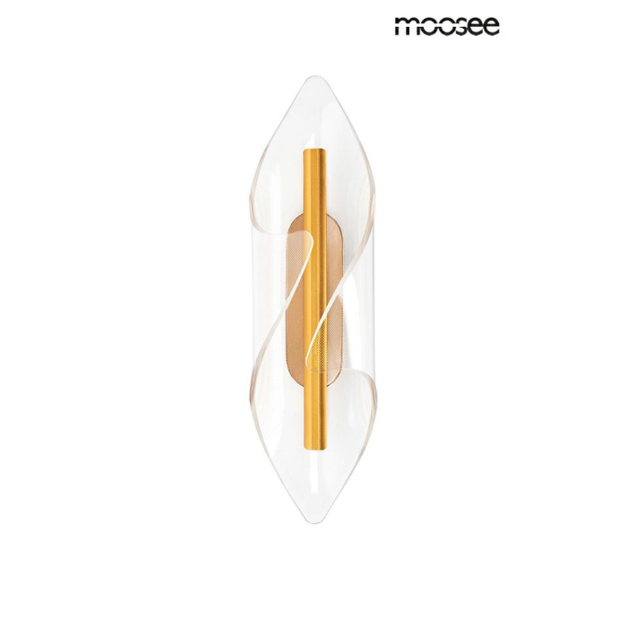 MOOSEE lampa ścienna FROST złota (MSE010100375)