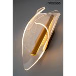 MOOSEE lampa ścienna FROST złota (MSE010100375)