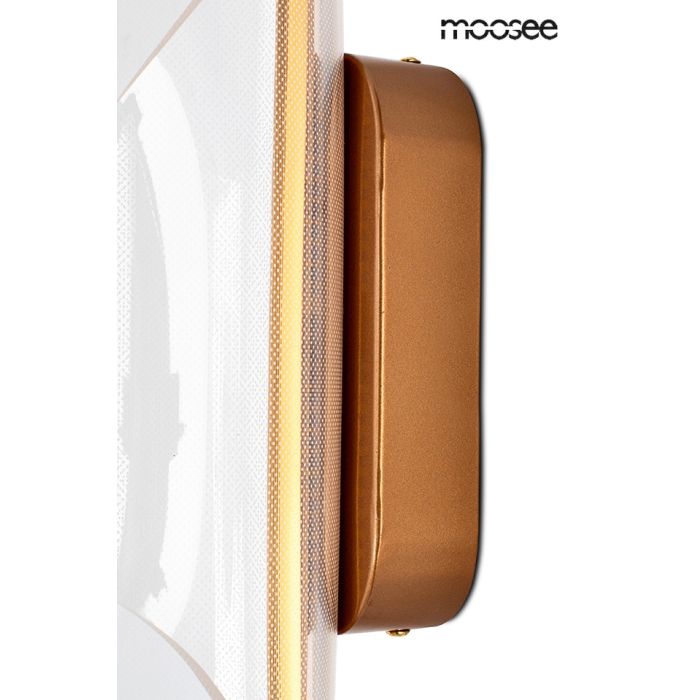 MOOSEE lampa ścienna FROST złota (MSE010100375)