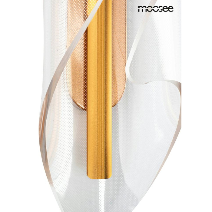 MOOSEE lampa ścienna FROST złota (MSE010100375)