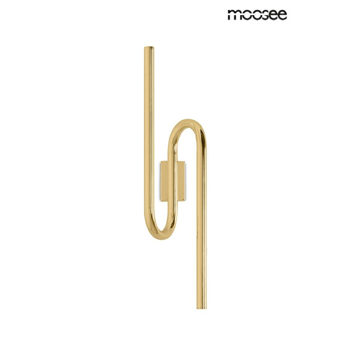 MOOSEE lampa ścienna MACAROON złota (MSE010100376)