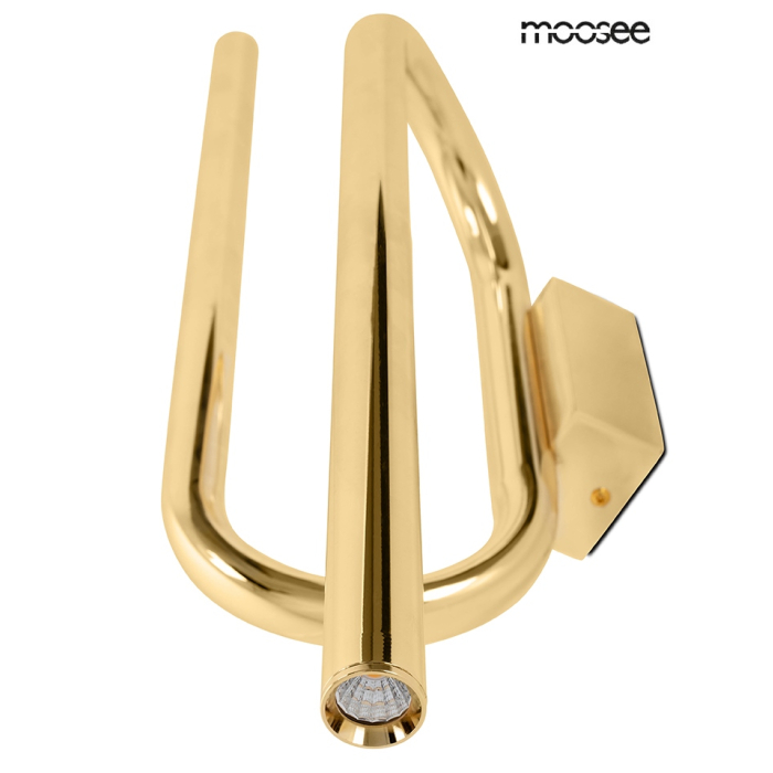 MOOSEE lampa ścienna MACAROON złota (MSE010100376)