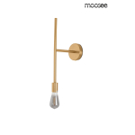 MOOSEE lampa ścienna RIVA złota (MSE010100394)