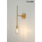 MOOSEE lampa ścienna RIVA złota (MSE010100394)