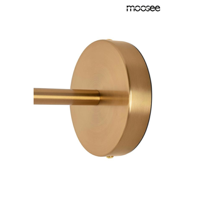 MOOSEE lampa ścienna RIVA złota (MSE010100394)