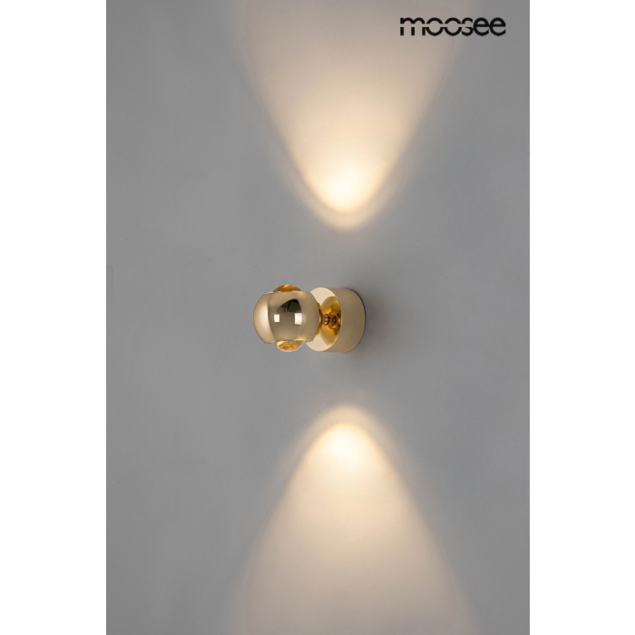 MOOSEE lampa ścienna EOS złoty (MSE1501100310)