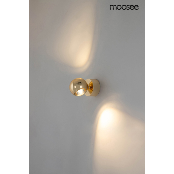 MOOSEE lampa ścienna EOS złoty (MSE1501100310)