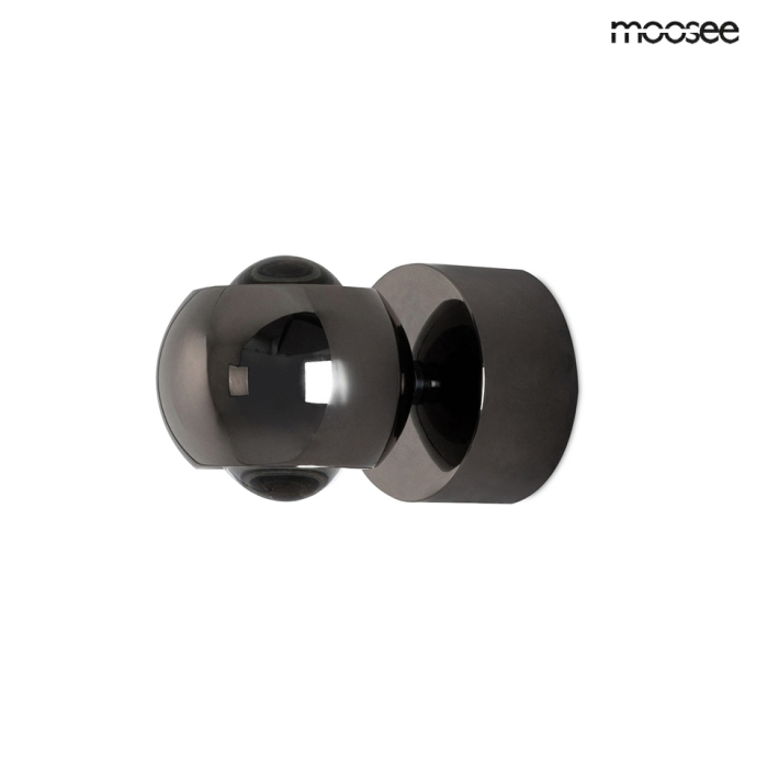 MOOSEE lampa ścienna EOS czarny chrom (MSE1501100309)