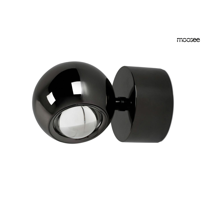 MOOSEE lampa ścienna EOS czarny chrom (MSE1501100309)