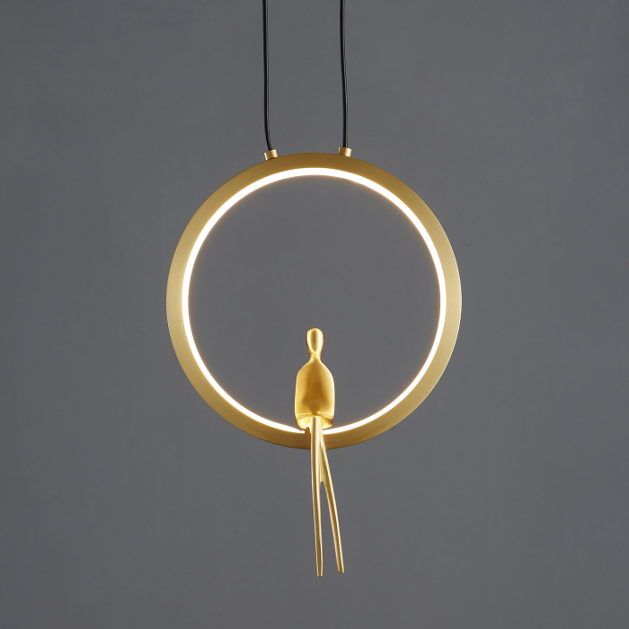 Step Into Design Lampa wisząca AMICI led złota 27 cm ST-D7774 gold