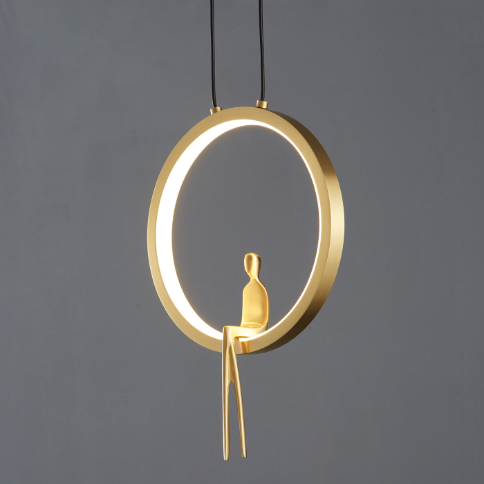 Step Into Design Lampa wisząca AMICI led złota 27 cm ST-D7774 gold