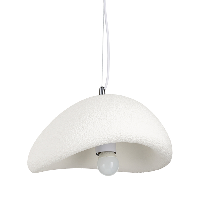 Step Into Design Lampa wisząca STONE biała 30 cm DN426-300