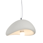 Step Into Design Lampa wisząca STONE biała 30 cm DN426-300