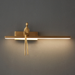 Step Into Design Lampa ścienna AMICI złota 31 cm ST-B3578 gold