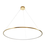 Step Into Design Lampa wisząca CIRCLE SLIM 120 LED złoty 120 cm ST-10112P-D1200