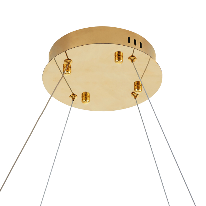 Step Into Design Lampa wisząca CIRCLE SLIM 120 LED złoty 120 cm ST-10112P-D1200