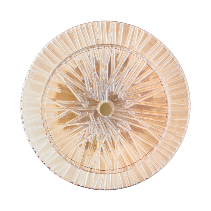 Step Into Design Lampa ścienna LUXIO LED bursztynowa 20 cm ST-3315-2 copper