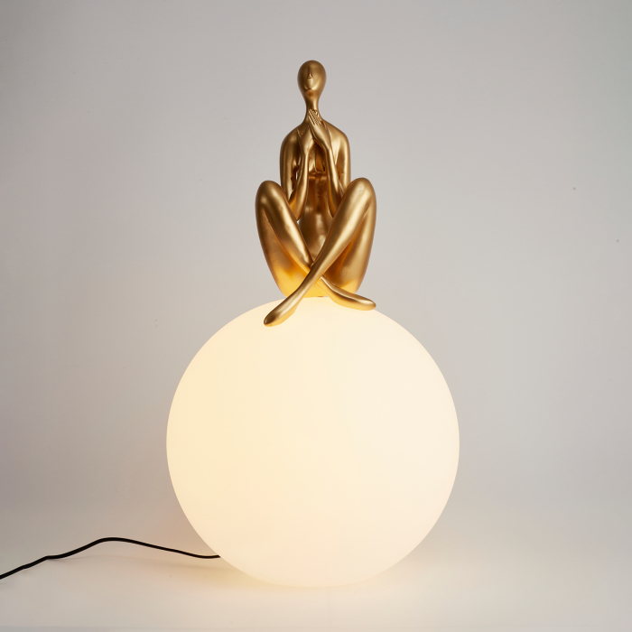 Step Into Design Lampa stołowa WOMAN-3 złota 35 cm ST-6022-C gold