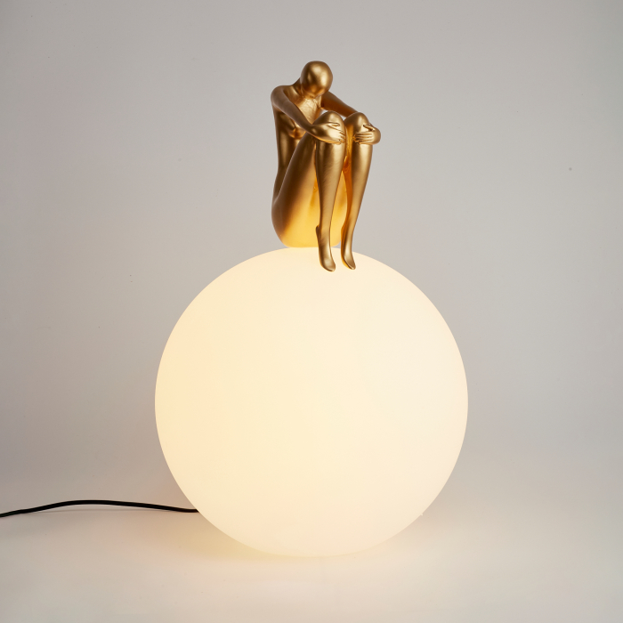 Step Into Design Lampa stołowa WOMAN-2 złota 35 cm ST-6022-B gold