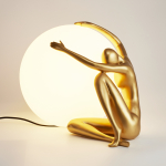 Step Into Design Lampa stołowa WOMAN-1 złota 47 cm ST-6022-A gold