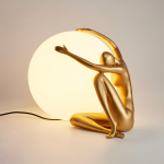 Step Into Design Lampa stołowa WOMAN-1 złota 47 cm ST-6022-A gold