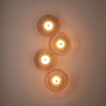 Step Into Design Lampa ścienna LUXIO-4 LED bursztynowa 32 cm ST-3315-4 copper