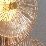 Step Into Design Lampa ścienna LUXIO-4 LED bursztynowa 32 cm ST-3315-4 copper