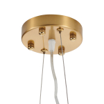 Step Into Design Lampa wisząca BOTANIKA WAVE złoto biała 135 cm XY080P-120