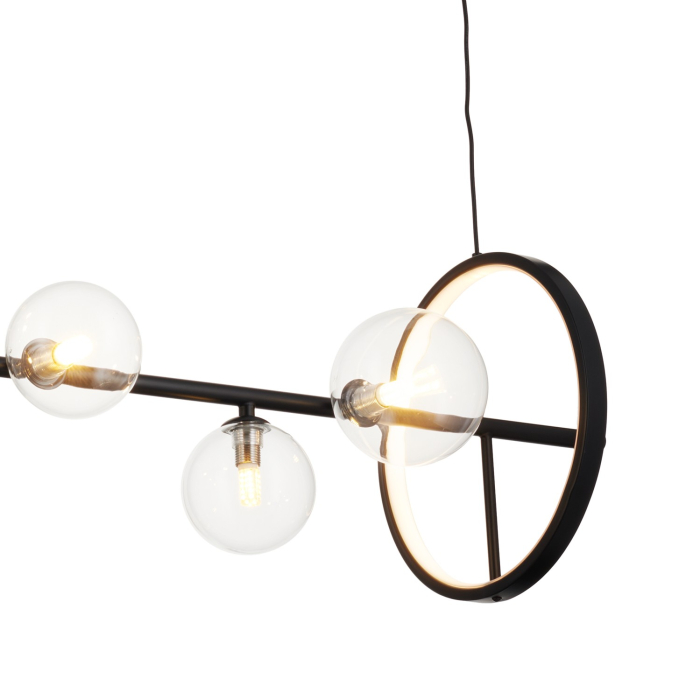 Step into Design Wisząca ORION LONG-90 Czarny 90cm