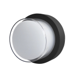 Italux Rosta Zewnętrzna Ścienna Czarny piaskowany IP54 1xLED 12W 4000k OWL-3062-4K