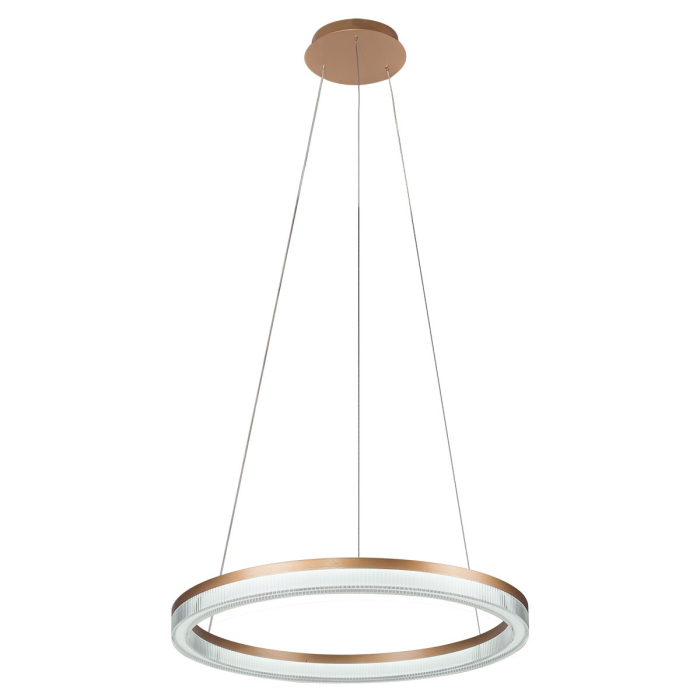 Light Prestige Lampa wisząca Midway Cristal duża triangle 1xLED LP-033/1P L GD Cristal Triangle