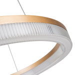 Light Prestige Lampa wisząca Midway Cristal duża triangle 1xLED LP-033/1P L GD Cristal Triangle