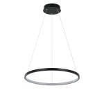 Light Prestige Lampa wisząca Ring mały CCT 1xLED czarny LP-909/1P S BK CCT
