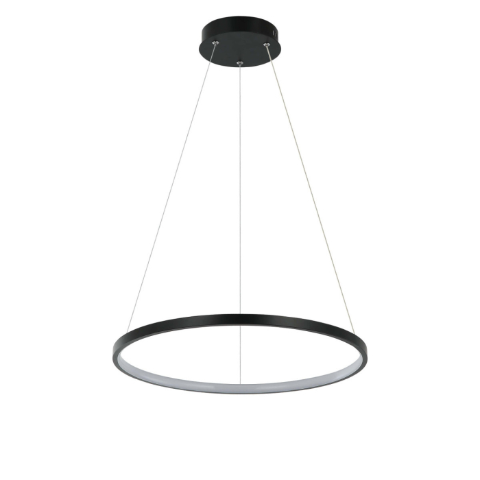 Light Prestige Lampa wisząca Ring mały CCT 1xLED czarny LP-909/1P S BK CCT