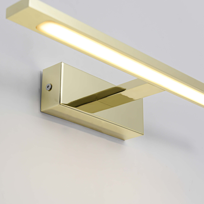 Light Prestige Kinkiet Isla średni CCT 1xLED złoty IP44 GS-LWB-12W GOLD CCT