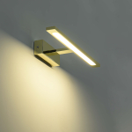 Light Prestige Kinkiet Isla średni CCT 1xLED złoty IP44 GS-LWB-12W GOLD CCT
