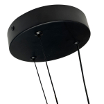 Light Prestige Lampa wisząca Plum 1 LED CCT duża czarna LP-0407/1P L BK Triangle