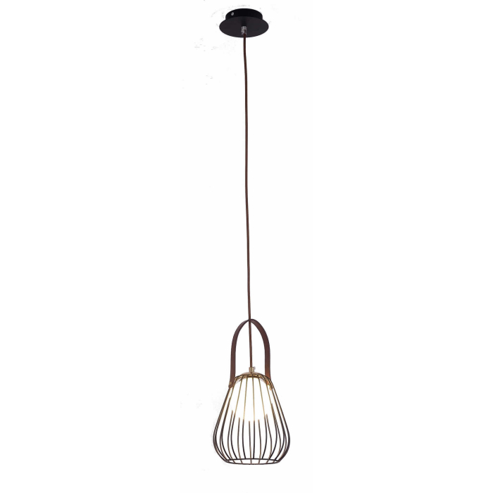 Light Prestige Lampa wisząca Bacoli mala 1xG9 czarna LP-1212/1PS BK