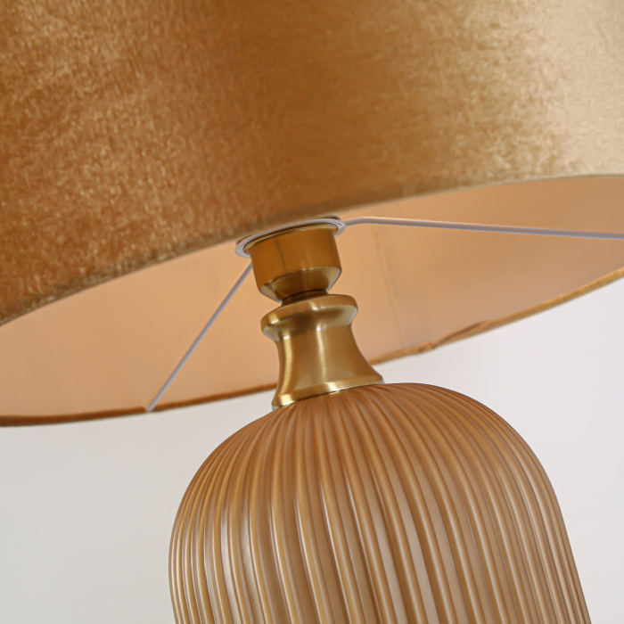 Light Prestige Lampa biurkowa Tamiza duża 1xE27 złota LP-1515/1T big gold