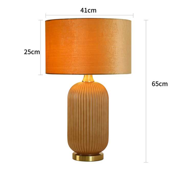 Light Prestige Lampa biurkowa Tamiza duża 1xE27 złota LP-1515/1T big gold