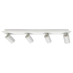 Light Prestige Lampa sufitowa Parma 4xGU10 + 1xLED biała LP-0612/4C WH