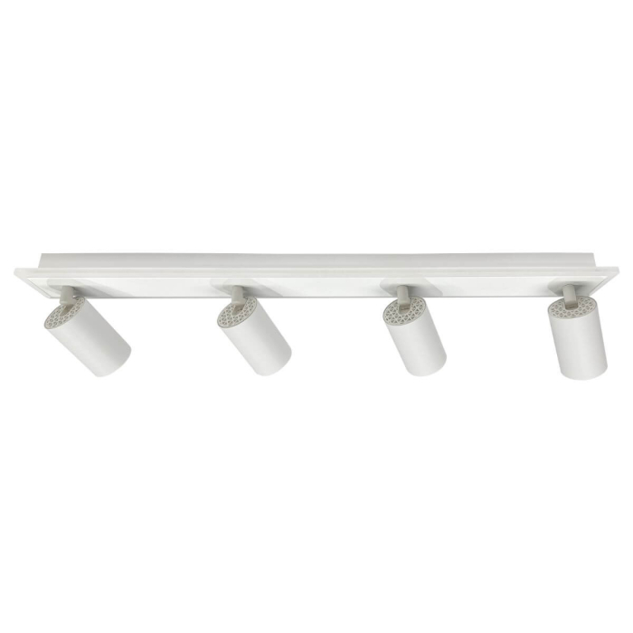 Light Prestige Lampa sufitowa Parma 4xGU10 + 1xLED biała LP-0612/4C WH