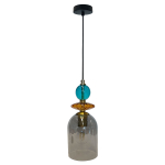 Light Prestige Lampa wisząca Tropea 1xE27 dymna, średnia LP-2004/1P M SM