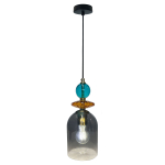 Light Prestige Lampa wisząca Tropea 1xE27 dymna, średnia LP-2004/1P M SM