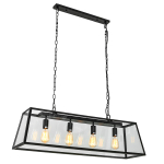 ITALUX Laverno Wisząca 4xE27 MD-102721-4-B