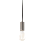 ITALUX Moderna Wisząca Czarny matowa 1xE27 DS-M-038